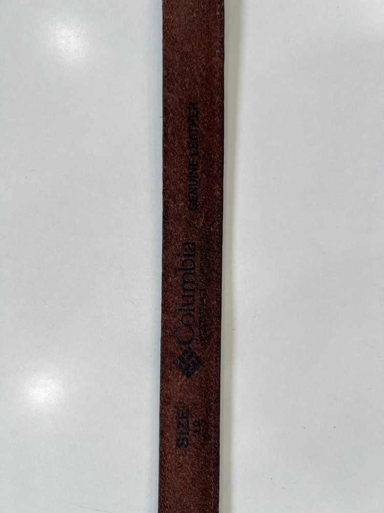 Thắt lưng da nam nâu bò bản 3cm, eo 87–105cm, ảnh 5/8