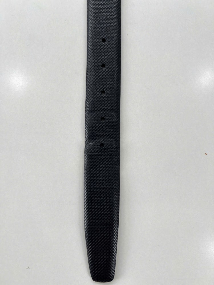 Thắt lưng da nam đen bản 3.5cm, eo 85–95cm, ảnh 2/7