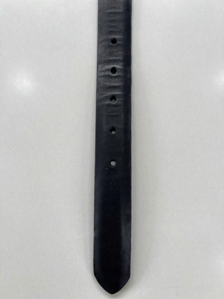 Thắt lưng da nam đen bản 3cm, eo 86–96cm, ảnh 6/7