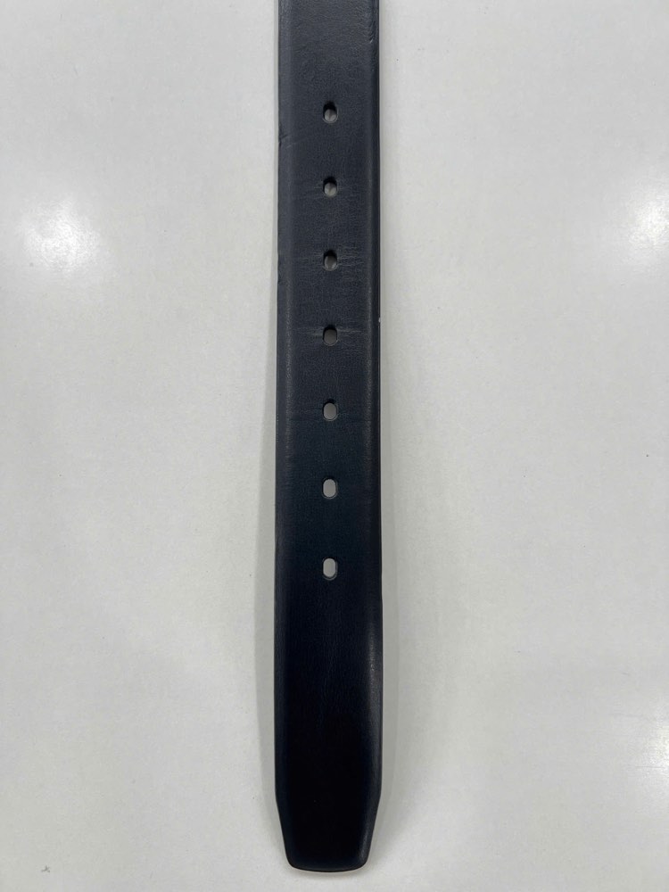 Thắt lưng da nam đen bản 3.5cm, eo 95–105cm, ảnh 5/8